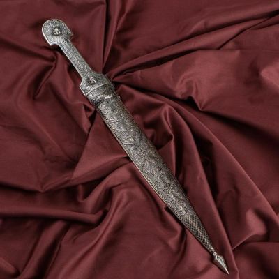 Кинжал сувенирный "Ирбис" №1 латунь