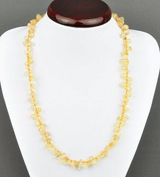 Колье Цитрин "Облепиха" арт.П2785