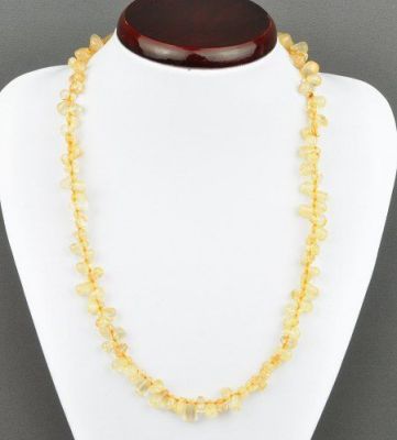 Колье Цитрин "Облепиха" арт.П2785