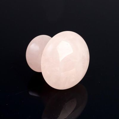 Массажёр - роллер, 3,7×4 см, розовый кварц