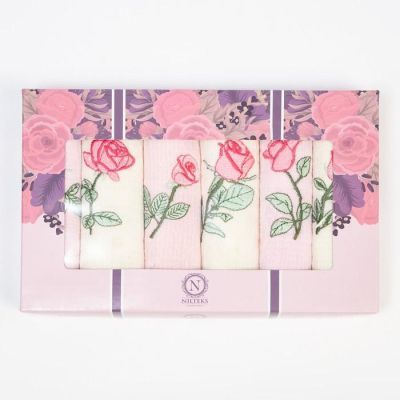 Набор вафельных полотенец 40х60 см GUL-363, 6 шт