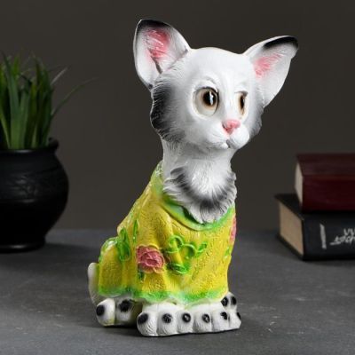 Копилка "Кошка в платье" 24х14см