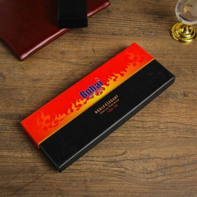 Набор зажигалок "Bohai", 4 шт, бензиновые, 23.5х2.5х9.5 см