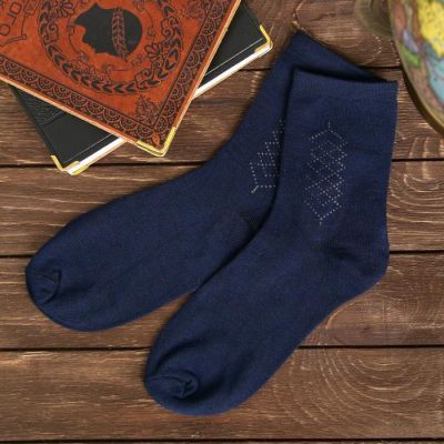 Набор "Настоящий мужик", фляжка 180 мл, носки р-р 40-45