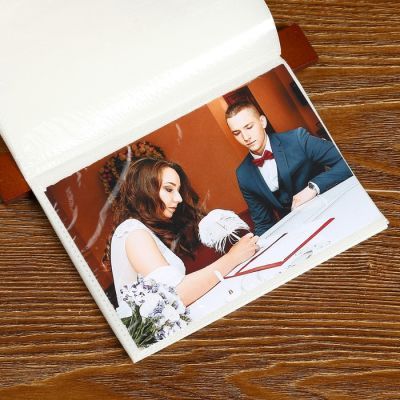 Фотоархив на 96 фото "Семья, дерево" кофейного цвета 20х16х12 см