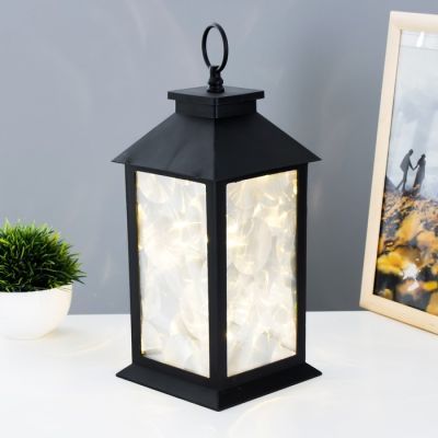 Ночник 48130 LED батарейки 3хААА черный 14х14х34 см