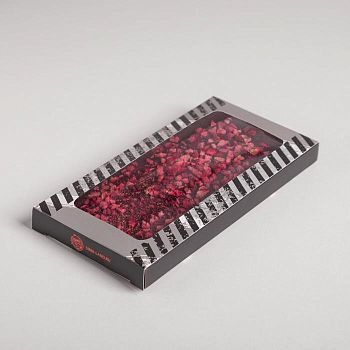 Коробка для шоколада «Настоящему мужчине», с окном, 17,3 × 8,8 × 1,5 см