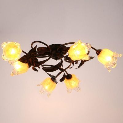 Люстра 60271  черный/золото/медный