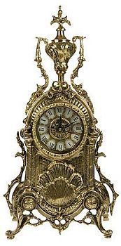 Часы каминные №307, бронза (8 х 20 х 40 см)