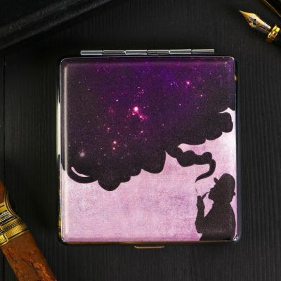 Портсигар "Джентльмен",  9.6 х 9,6 см