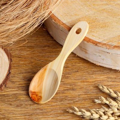 Ложка для специй вид 3, 10см, можжевельник