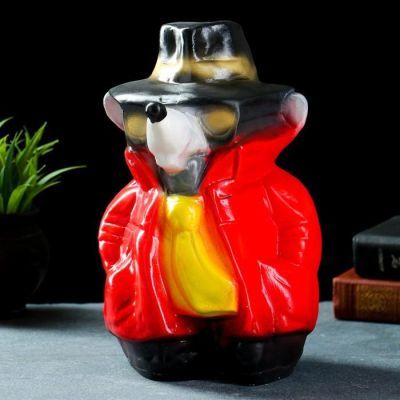 Копилка "Крыс шпион" 20х19х28см