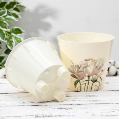 Кашпо со вставкой «London Deco. Садовый пион», 1,6 л