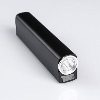 Фонарь-зажигалка аккумуляторный, 5 Вт, 3 режима, 2 ч автономной работы, 13х3.2х2.2 см