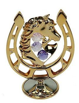 Композиция "Подкова со львом-3" (5 х 9 х 12 см)