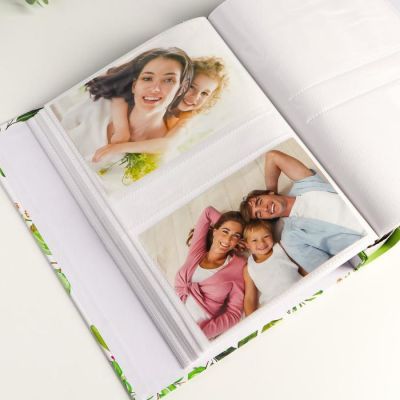 Фотоальбом на 200 фото 10х15 см "Разнотравье" в коробке МИКС 26,5х21х5,5 см