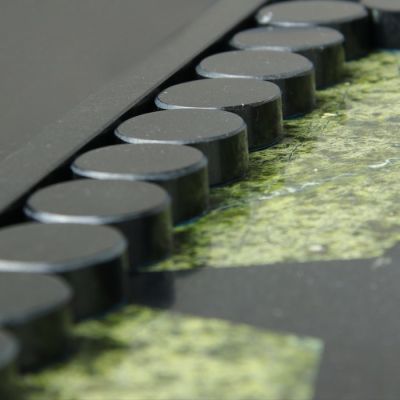 Нарды, с двухсторонней флорентийской мозаикой,  45х52х3 см, змеевик