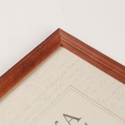 Фоторамка 21х30 см сосна, №1 Красное дерево, 17 мм