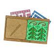 Настольная игра «Межполушарные доски. Новогодние орнаменты»