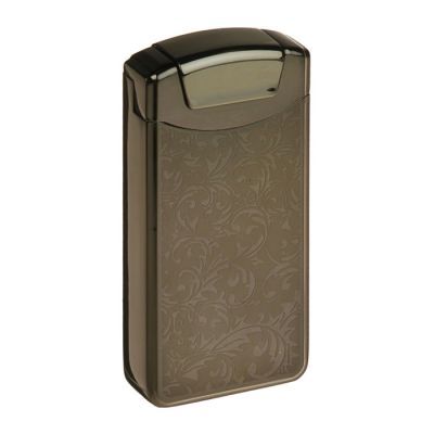 Зажигалка электронная в подарочной коробке, USB, дуговая, серый металлик, микс, 12х8.5 см