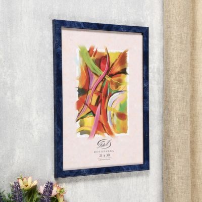 Фоторамка из пластика Бирюза 184 21х30 14мм/ прямой(24)