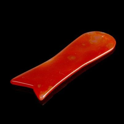 Пластина для массажа Гуаша, сердолик