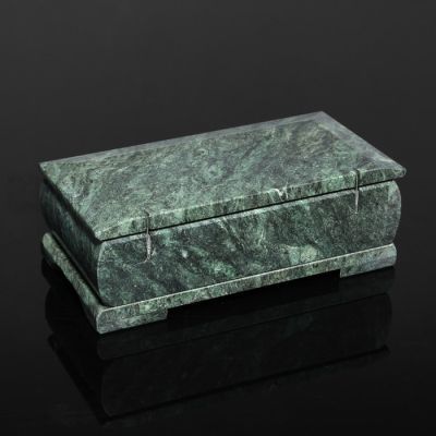 Купюрница "Ларец" полированная, змеевик