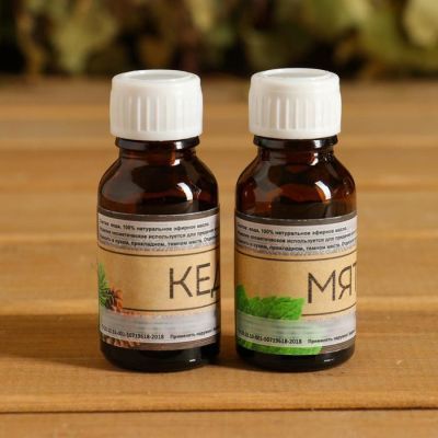 Набор "Сильному и храброму" шапка, 2 масла 15 мл