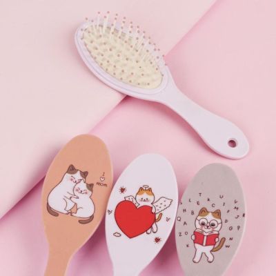 Расчёска массажная, 5,3 × 17 см, рисунок МИКС