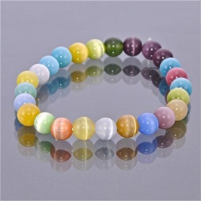 Браслет Кошачий глаз "Классика №8" арт. бнкг-1(8)-16-8