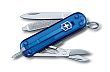 0.6225.T2 Victorinox Classic Signature Blue translucent Нож складной