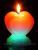 Волшебная свеча «Сердце» (высота 9,5 см)