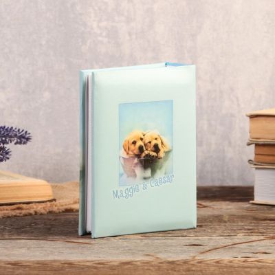 Фотоальбом на 96 фото 10х15 см "Щеночки" 18,5х12,5х5,5 см