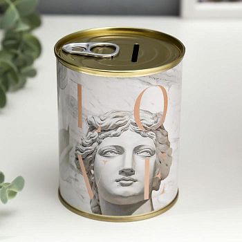 Копилка-банка металл "LOVE"