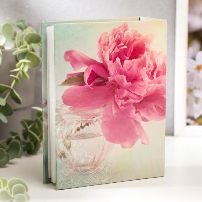 Фотоальбом "Бутон" на 100 фото 10х15 см, 12,5х5х16,5 см.  ПП карм.