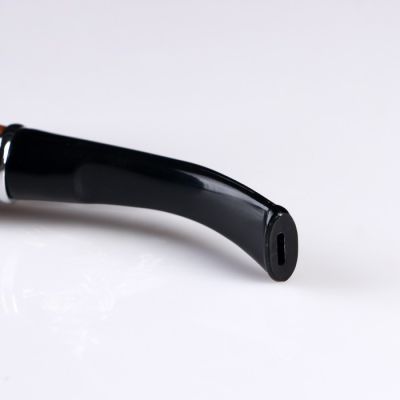 Трубка "Командор", голова льва на раструбе, 14 см