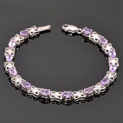 Браслет Аметист "Феерия" арт. бП1540