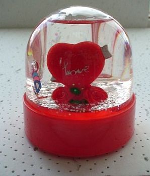 Карандашница гелиевая "Сердца/Розы LOVE" №2