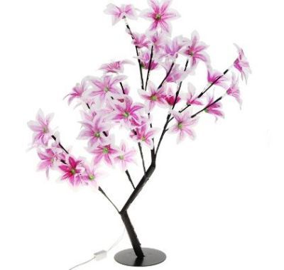 Светодиодный куст "Лилия фиолетовая" улич. (0,85 м.)