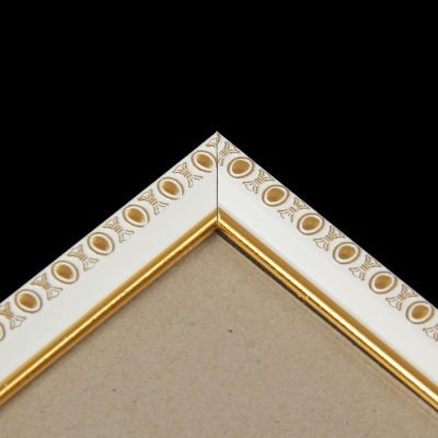 Фоторамка пластик двойная 10х15 см белый