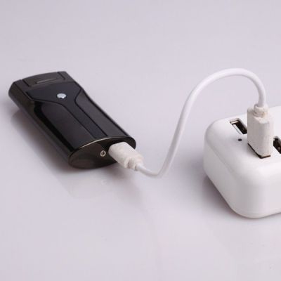 Зажигалка электронная "Алдан", дуговая, 7.5х3.5 см