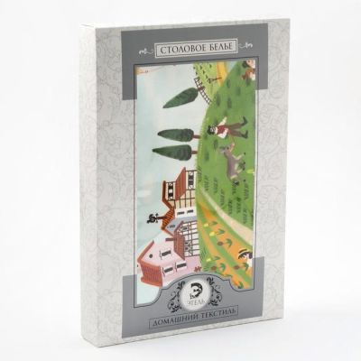 Скатерть "Этель" Тоскана 220х145+/-3см, 100 % хл, саржа 190 гр/м2