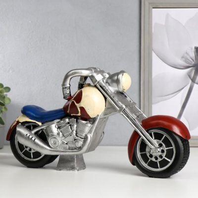 Копилка полистоун "Ретро байк" МИКС 18,5х34х9 см