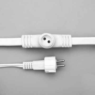 Гирлянда «Занавес» 2 × 3 м, IP44, УМС, белая нить, 760 LED, свечение тёплое белое, 220 В