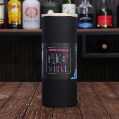 Набор барный "Живи ярко", 8 предметов