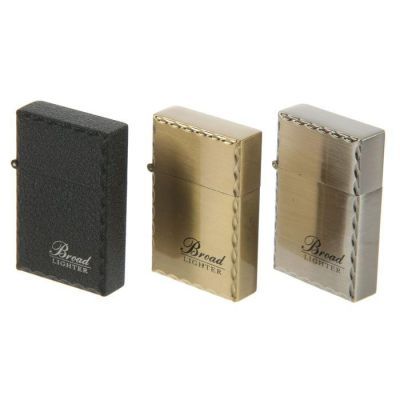 Зажигалка "Broad Lighter", пьезо, газ, 5.5х3.5 см