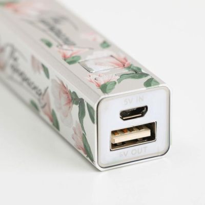 Набор ежедневник и павер банк, мод. РВ-06, "Ты прекрасна", 22,7 х 24,5 см