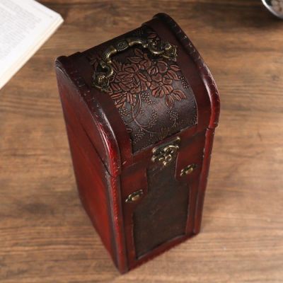 Шкатулка дерево под бутылку "Цветение" 34х12х12,5 см