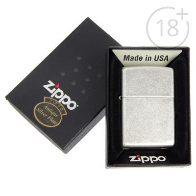 Зажигалка ZIPPO 121FB Classic с покрытием Plate