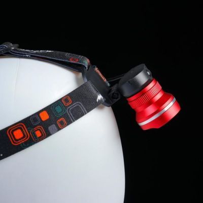 Фонарь налобный аккумуляторный "Мастер К.", 1 led, 3 режима, от сети, 4.5 х 6.5 см